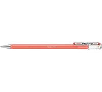 Pentel Mattehop - Juego de 12 bolígrafos de gel (1,0 mm), color rosa coral