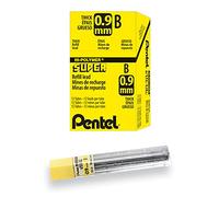 Pentel - Minas Super Hi-Polymer 0,9mm B - Pack de 12