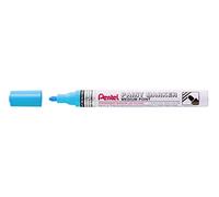 Pentel MMP10 Paint Marker, marcador permanente punta media 4,5 mm, azul claro, 6 unidades