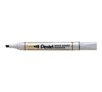 Pentel mw86-a rotuladores para pizarra blanca punta cuadrada media tinta, color negro Lote de 12