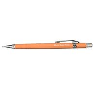 Pentel P200 Series - Portaminas técnica de gama pastelera, 0,5 mm, cuerpo naranja pastel, paquete de 12 unidades
