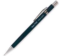 Pentel P205-JC - Portaminas automáticas, edición limitada japonesa, punta HB de 0,5 mm, recargable y retráctil, barril gris azul oscuro, lápiz individual