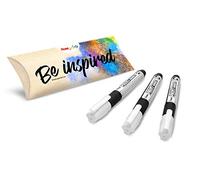 Pentel Paint Marker Marcador MMP20 - Rotulador Permanente de Máxima Opacidad y Permanencia en casi Todas las Superficies, Perfecto para Colegios u Oficinas