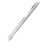 Pentel Paquete de 3 Gel Bolígrafos Híbrido Agarre de Gel K118L, Blanco