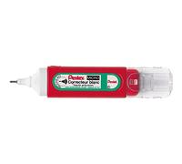 PENTEL PENTEX MICRO - Lote de 12 rotuladores de corrección, punta de metal tubular, capacidad de 12 ml