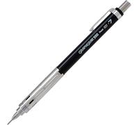 Pentel PG317-AX (0,7 mm) con dibujo técnico y soporte de escritura, caja original, negro