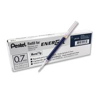 Pentel - Recambio Energel retráctil con punta de bola. Escritura en color azul o