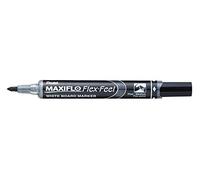 Pentel Rotulador para pizarra blanca MWL5SBF-AXMaxiflo Flex-Feel, color negro, 1 unidad