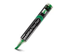 Pentel Rotulador para pizarra blanca MWL5SBF-DX Maxiflo Flex-Feel, color verde, 1 unidad