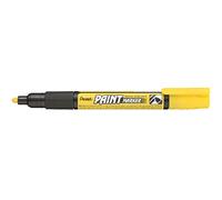 Pentel Rotulador permanente MMP20-GO de punta redonda de 2,0 mm, 1 unidad, amarillo