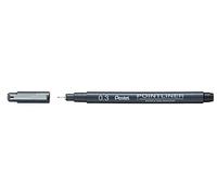 Pentel - Rotulador Pointliner calibrado pigmentado. Punta de 0,3mm, 1 unidad