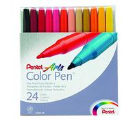 Pentel - Rotuladores de colores (24 unidades)