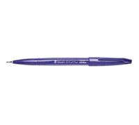 Pentel SES15C- Brush Type Fiber Tip Ballpoint Pen, Purple 1