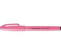 Pentel SES15C-FPX Brush Sign Pen - Rotulador de punta tipo pincel, color rosa neón, 1 unidad