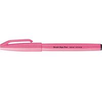 Pentel SES15C-FPX Brush Sign Pen - Rotulador de punta tipo pincel, color rosa neón