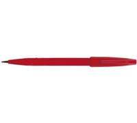 Pentel Pluma Signo de fibra Punta fina de fieltro Tinta acrílica Rojo Pack de 1