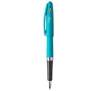 Pentel Stylos - Pluma de punta redonda (punta media, 0,45 mm), color azul celeste unidad