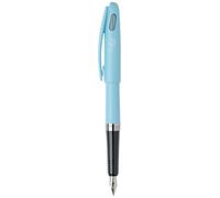 Pentel Tradio Pastel - Lote de 12 bolígrafos pluma azul
