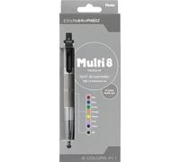 Pentel XPH802ST - Portaminas multicolor, 8 colores, 8 colores con juego de recambio