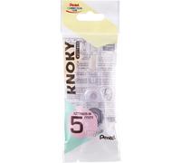 Pentel XZTTR805-WY Knoky - RECAMBIO Pentel XZTTR805-WY Knoky - Recarga para cinta correctora, longitud 6 m, ancho 5 mm, 1 unidad