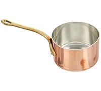 Pentole Agnelli ALCU105F12 Cacerola alta de cobre estañado con 1 mango, 12 cm
