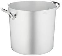 Pentole Agnelli ALMA10328 Olla alta con dos asas Acero inoxidable, aluminio profesional 3 milímetros, 16 l