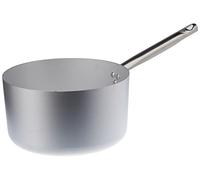 Pentole Agnelli ALMA10524 Profesional Aluminio 3 mm, Cacerola Alta con Mango, 5.6 L