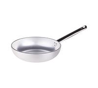 Pentole Agnelli ALMR1111B24 Bandeja alta para saltar, aluminio, plata, 24 cm