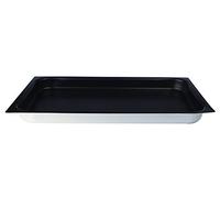 Pentole Agnelli ALSA182S40 Gastronorm - Molde de aleación 3003, Antiadherente, Aluminio, Plateado, 53 x 32,5 x 4 cm