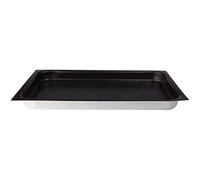 Pentole Agnelli Bandeja Gastronorm de aleación 3003, Antiadherente, Aluminio, Plateado, 53 x 32,5 x 6,5 cm