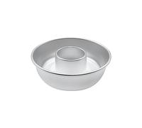 Pentole Agnelli COAL3730 Molde de rosquilla con tubo, en aluminio, plata, 30 cm