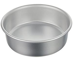 Pentole Agnelli FAMA43/824 Molde para pasteles cónico con borde, Aluminio, 24 X 24 X 8 cm