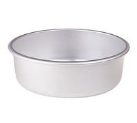 Pentole Agnelli FAMA43/826 Molde para pasteles cónico con borde, Aluminio, 26 X 26 X 8 cm