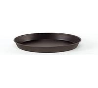 Pentole Agnelli Pastelería Inducción Molde Redondo Alto de Chapa Azul para Pizza, Negro, 60 x 60 x 3.5 cm