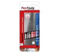 PenTools by Pentel N60-PRO4ABCEU - Rotuladores permanentes para marcadores permanentes (punta de cincel de 1,5-7,0 mm)