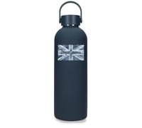 Pepe Jeans Abbey Botella de Acero Inoxidable Negro 7x26,5x7 cms Acero Inoxidable by Joumma Bags