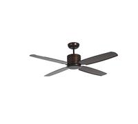 Pepeo GmbH Ventilador de techo Turno Bronce/nuez incluyendo el Mando a distancia 132 cm