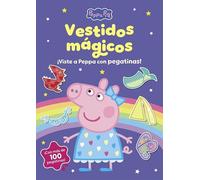 Peppa Pig. Cuaderno de actividades - Los vestidos mágicos. Cuaderno de pegatinas: Viste a Peppa y sus amigos ¡con un montón de pegatinas! (Altea)