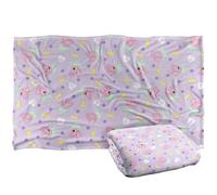 Peppa Pig Evie Pig Ducks and Bows Manta súper Suave con Tacto Sedoso - 91 x 147 cm