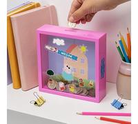 Paladone Hucha Peppa Pig – diseño casa con calcomanías – regalo oficial