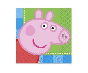 Peppa Pig Party servilletas (paquete de 16)