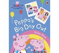 Peppa Pig – Peppa's Big Day Out – Libro de escenas con pegatinas