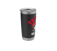 Peppa Pig Team Elf Navidad Vaso térmico de acero inoxidable de doble pared