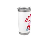 Peppa Pig Team Santa Navidad Vaso térmico de acero inoxidable de doble pared