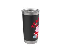 Peppa Pig Team Santa Navidad Vaso térmico de acero inoxidable de doble pared