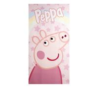 Peppa pig toalla playa poliéster 70x140 niña hasbro oficial
