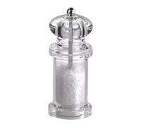 Pepper Grinder, Manual Salt Shaker, Refillable Clear Jar, Adjustable Coarseness Mill, Durable Kitchen Gadget, for Cooking, Apartment, Home, BBQ, Seasoning Use More