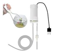 Pequeña bomba de agua - Sifón eléctrico autocebante, para acuario, piscina, estanque, jardín, bodega o (alimentado por USB) | Un accesorio fiable para exteriores