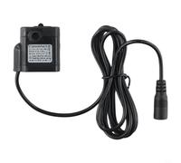 Pequeña bomba solar sumergible DC 12 V para estanque fuente acuario, anfibio