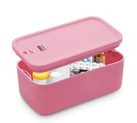Pequeña caja de almacenamiento con cerradura con código de combinación, segura para medicamentos, cárcel de teléfono y caja de aperitivos para el hogar, nevera, oficina o viajes, reutilizable, sin BPA